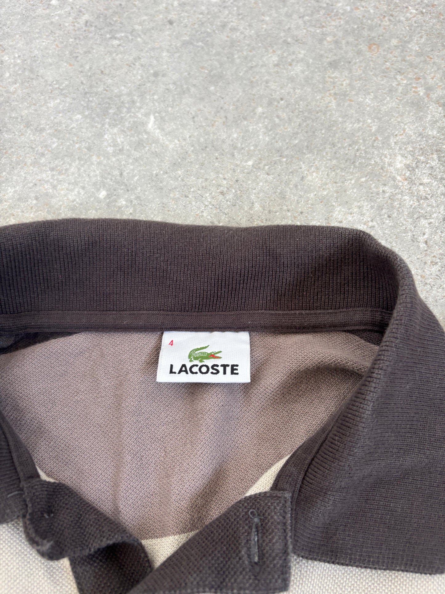 Langarm Lacoste (M)